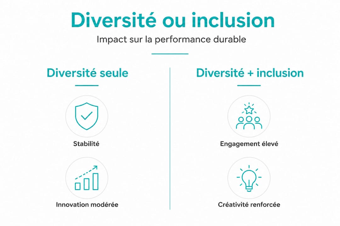 Infographie : impact de la diversité et de l’inclusion sur la performance des entreprises