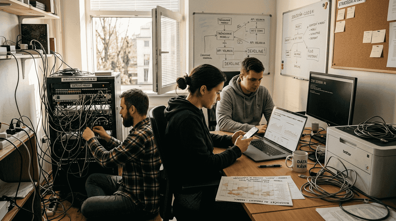 Tím, ktorý sa venuje digitálnej transformácii malých a stredných podnikov