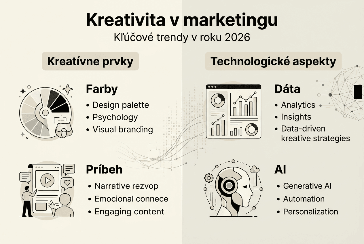 Infografika: Spojenie kreativity a nových technológií v marketingu