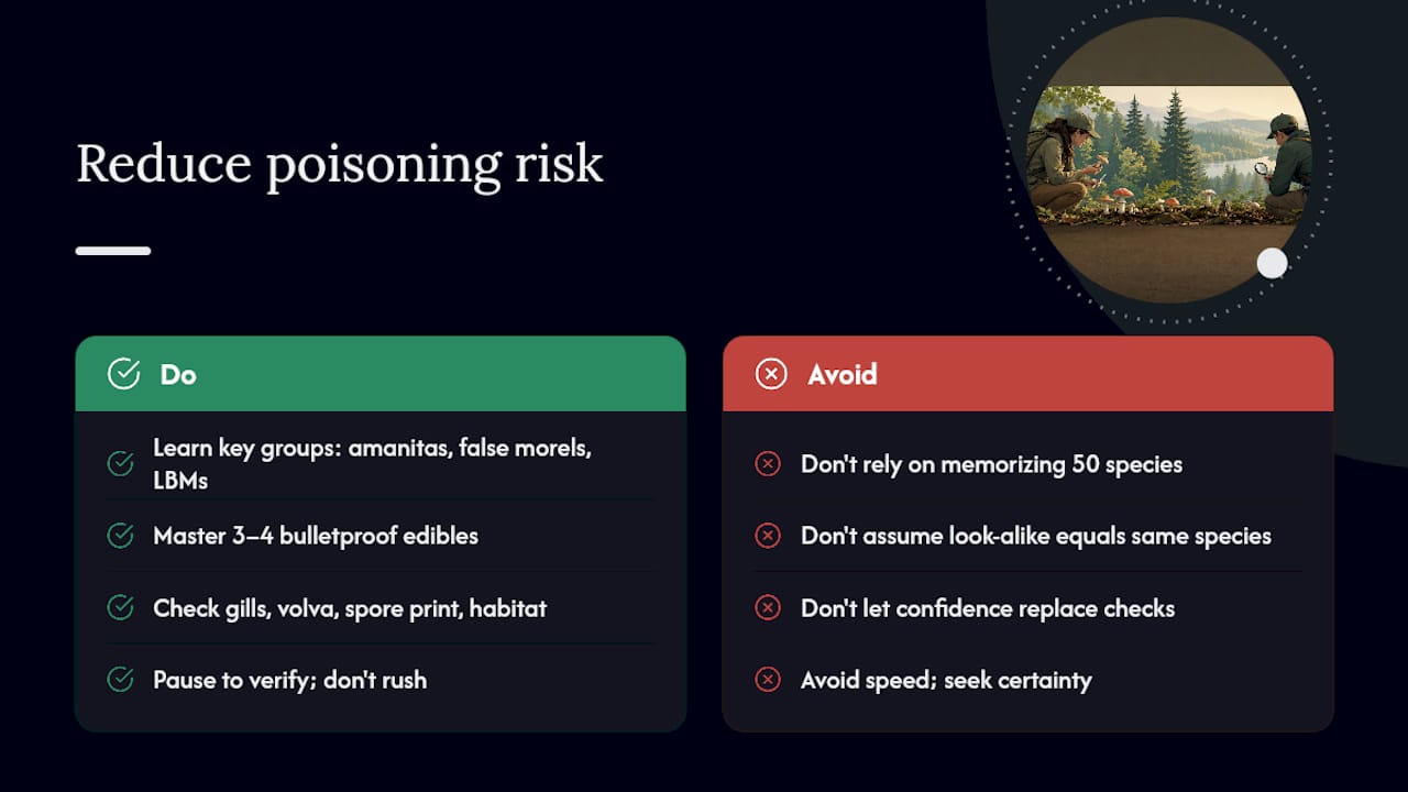 What Actually Reduces Risk (and What Doesn't) — overview diagram