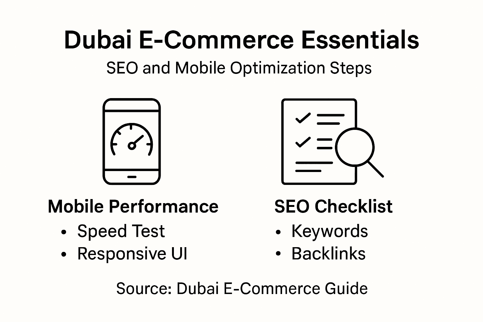Web Design Dubai 3 Infographic on Dubai SEO and mobile optimization