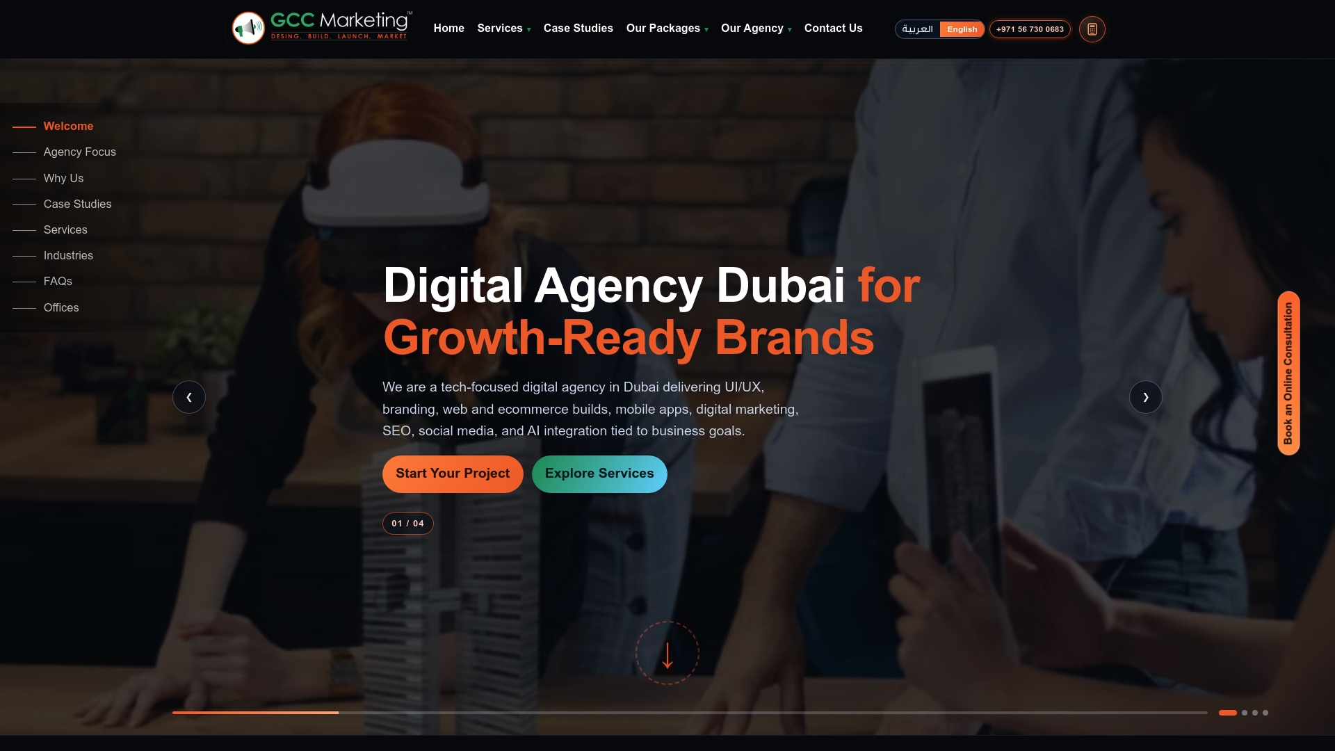 Web Design Dubai 3 Product Screenshot