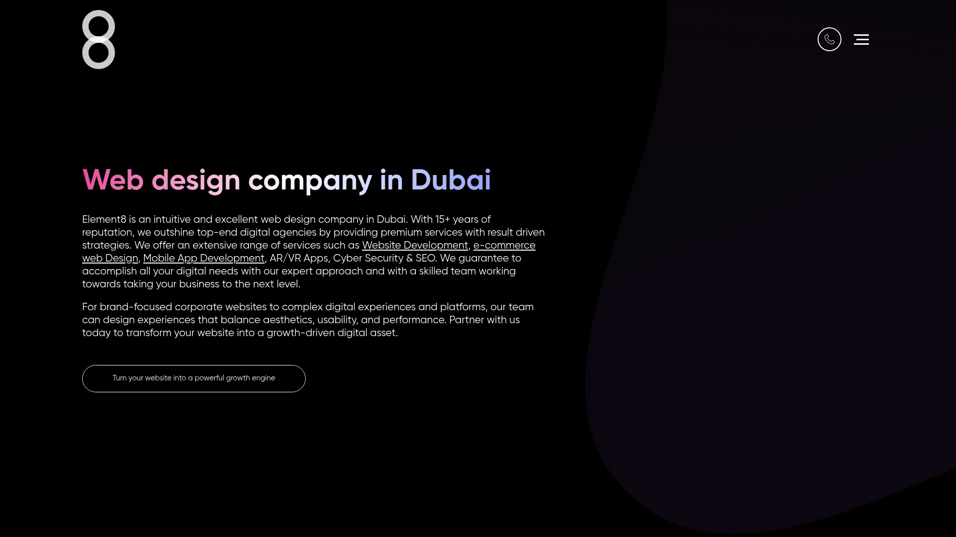 Web Design Dubai 5 Product Screenshot