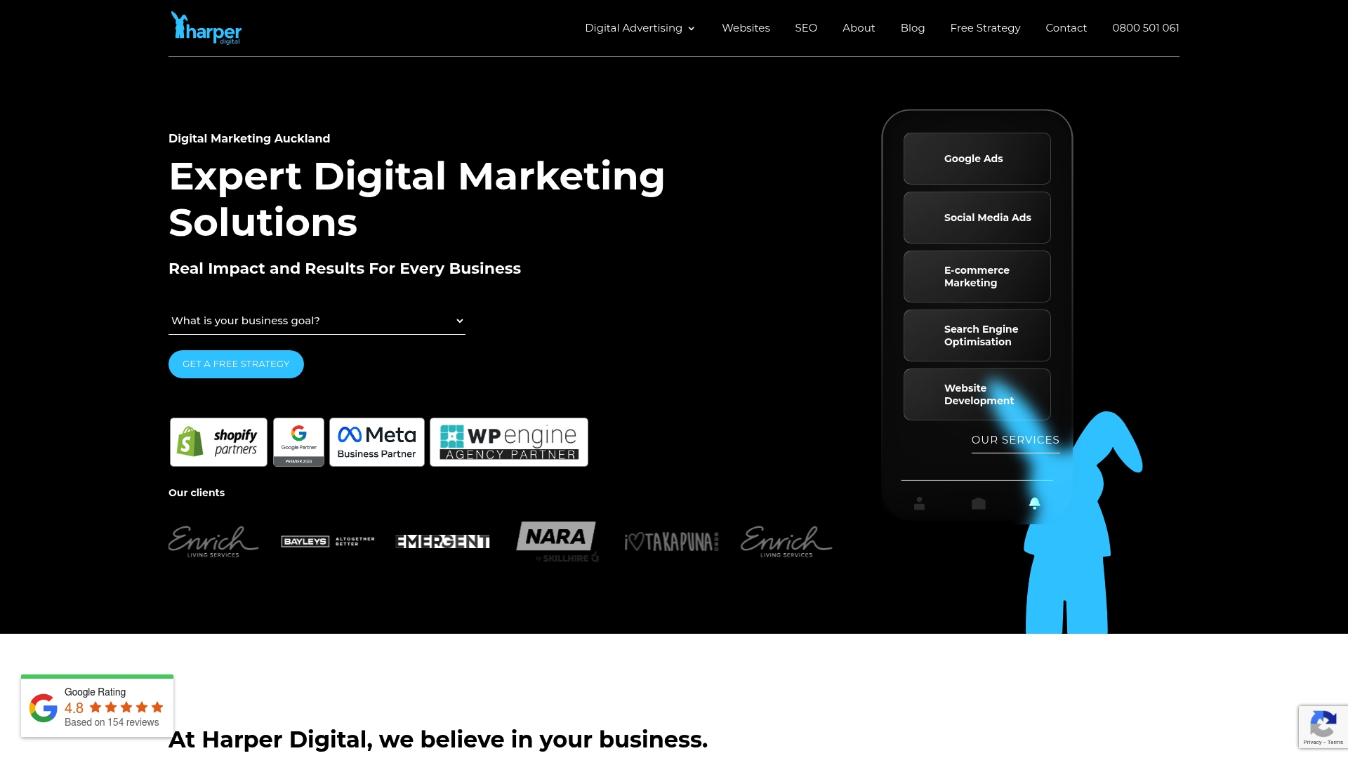 Top 7 Harperdigital.co.nz Alternatives in 2026 for Small Business Owners in Auckland 2 Web Design Image Product Screenshot
