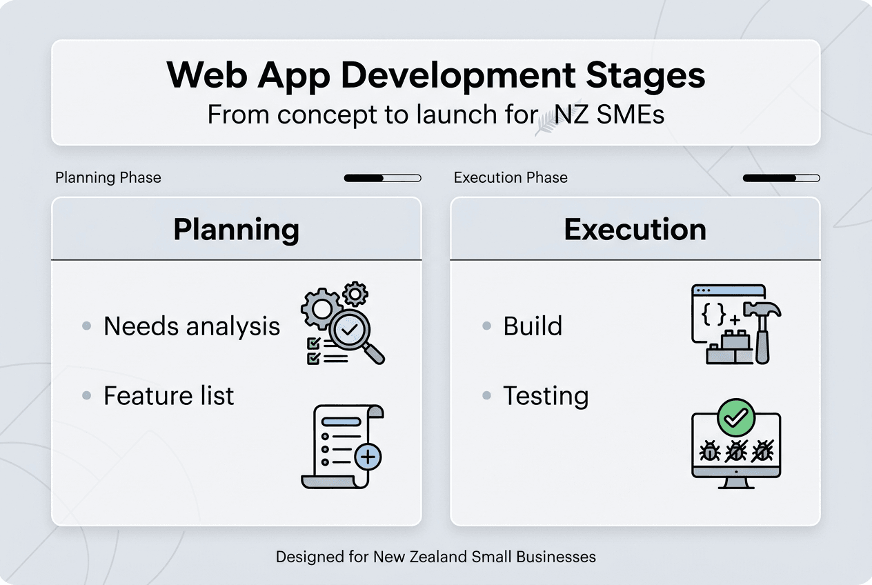 What is web app development: NZ small business guide 2026