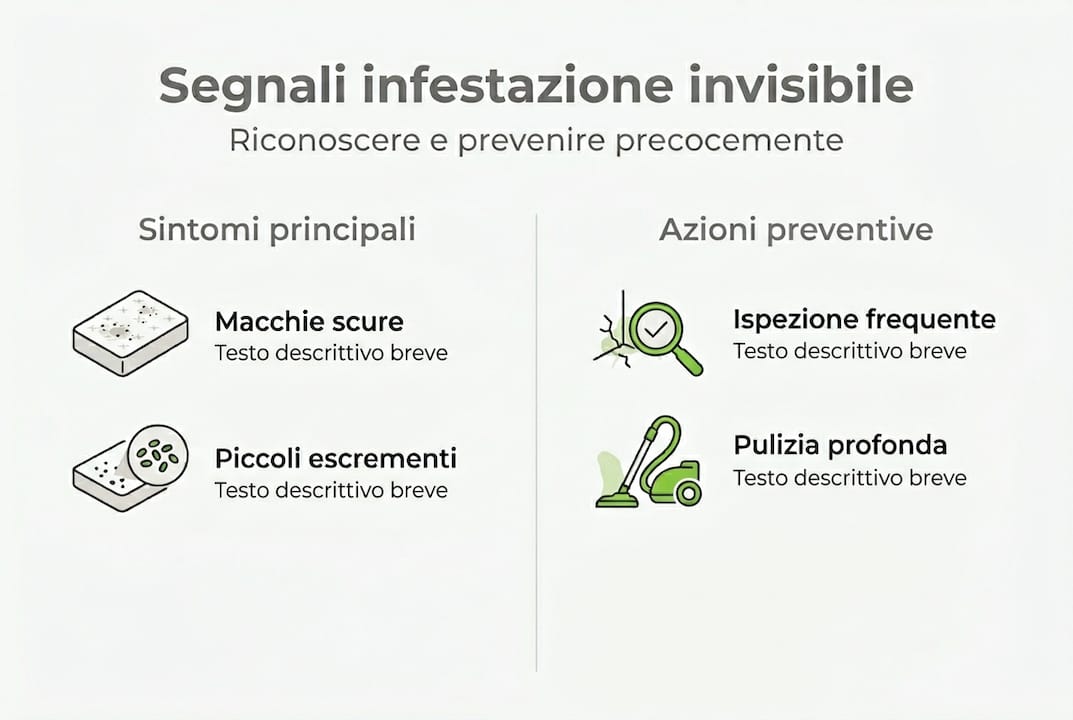 Infografica: come riconoscere i segnali di un’infestazione e i consigli utili per prevenirla