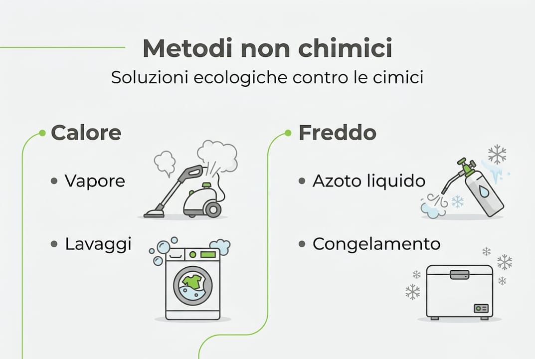 Infografica: soluzioni ecologiche per eliminare le cimici