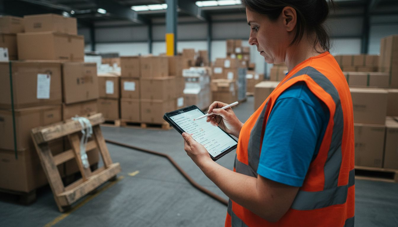 Inventarul din depozit a fost verificat manual, pentru a ne asigura că toate datele sunt corecte.