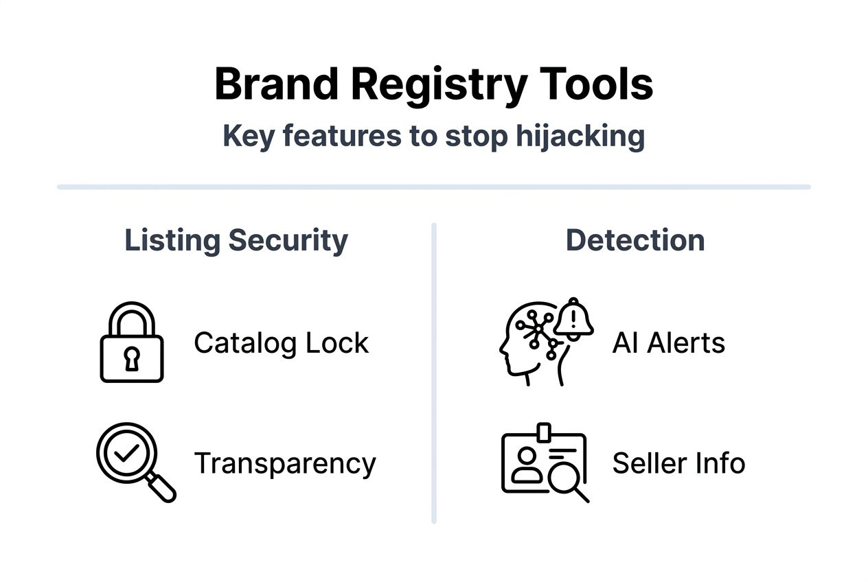Infographic explains brand registry protection tools
