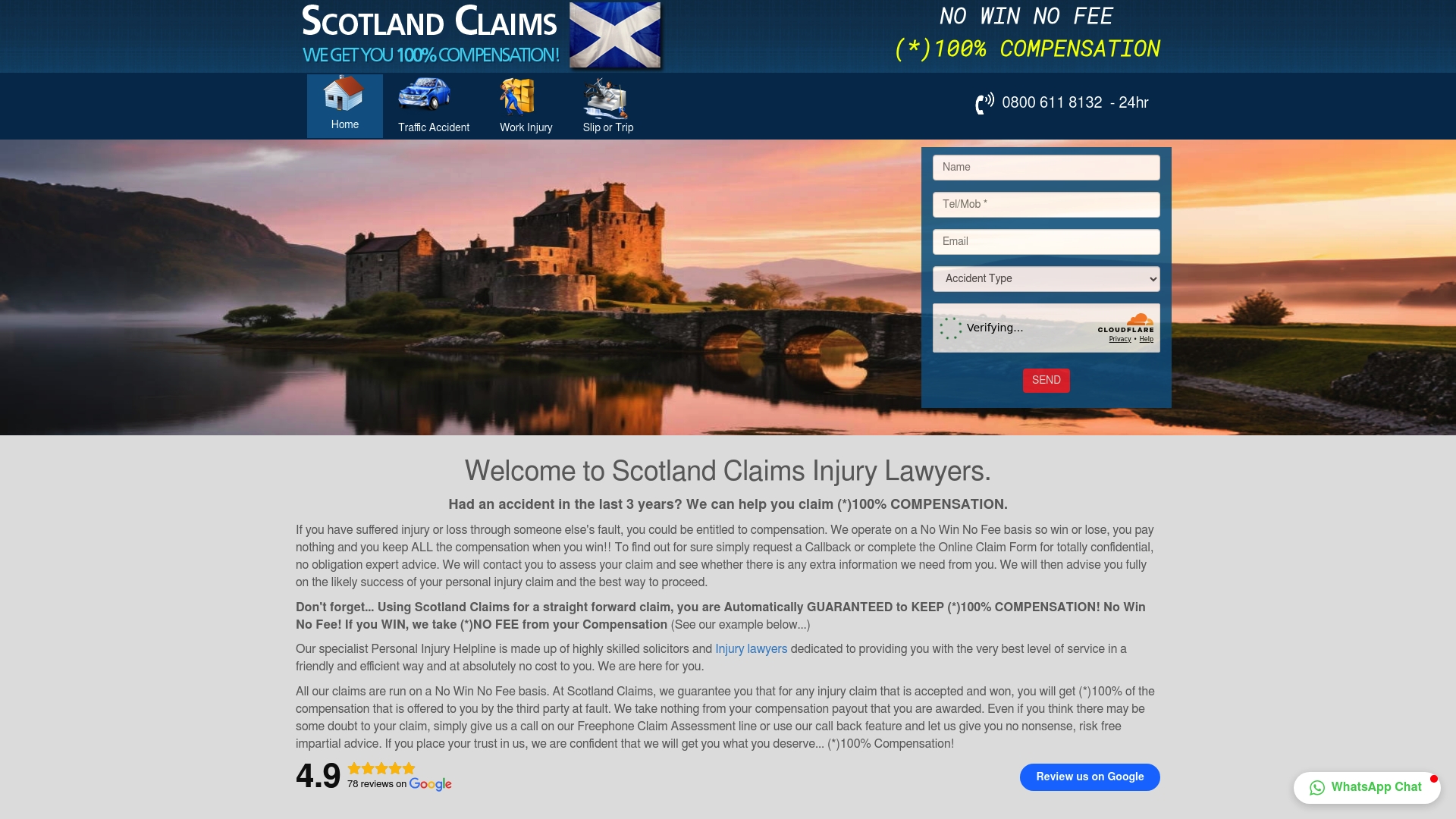 https://scotlandclaims.co.uk