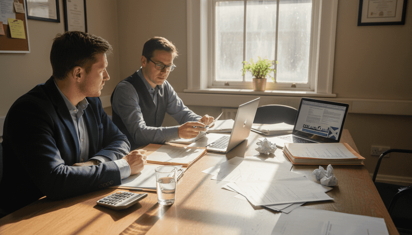 Law office settlement discussion personal injury