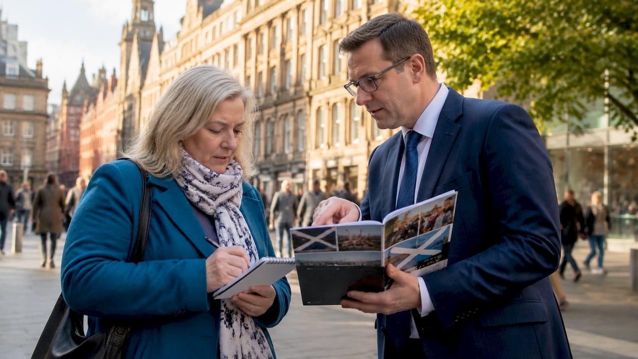 Client consulting solicitor about personal injury claim