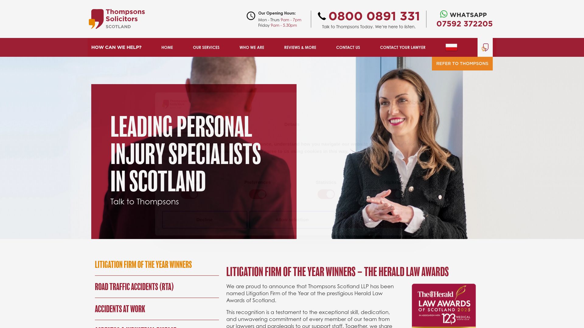https://thompsons-scotland.co.uk