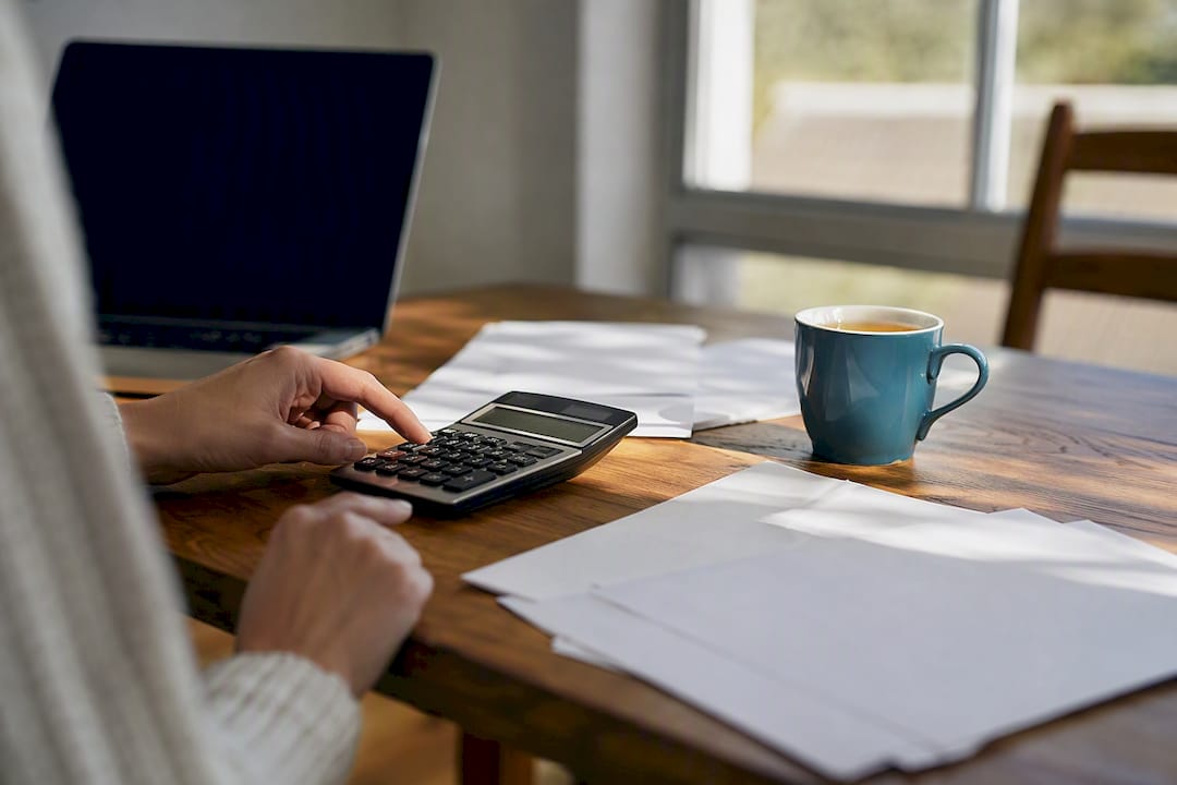 Manual calculation of legal expenses