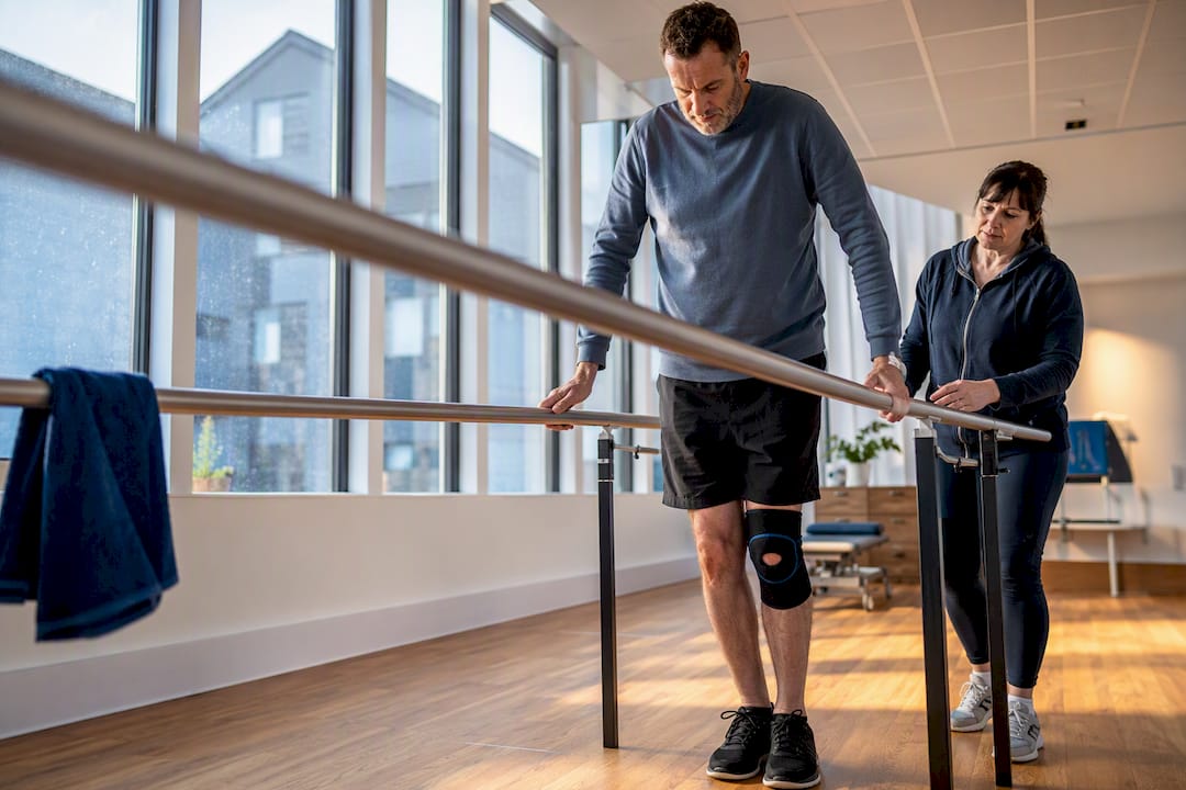 Brain injury rehabilitation with family support