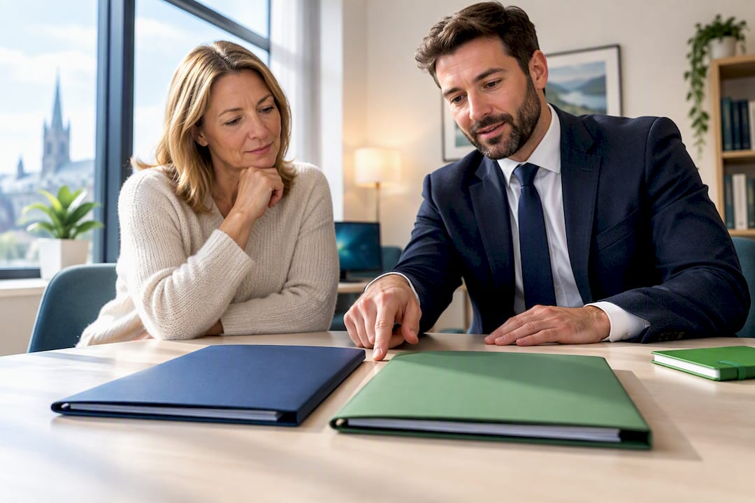 Claimant comparing Scottish solicitor options
