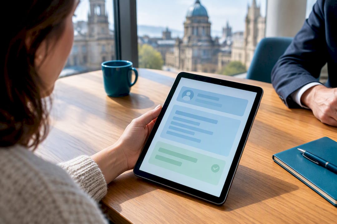 Claimant checking solicitor registration details