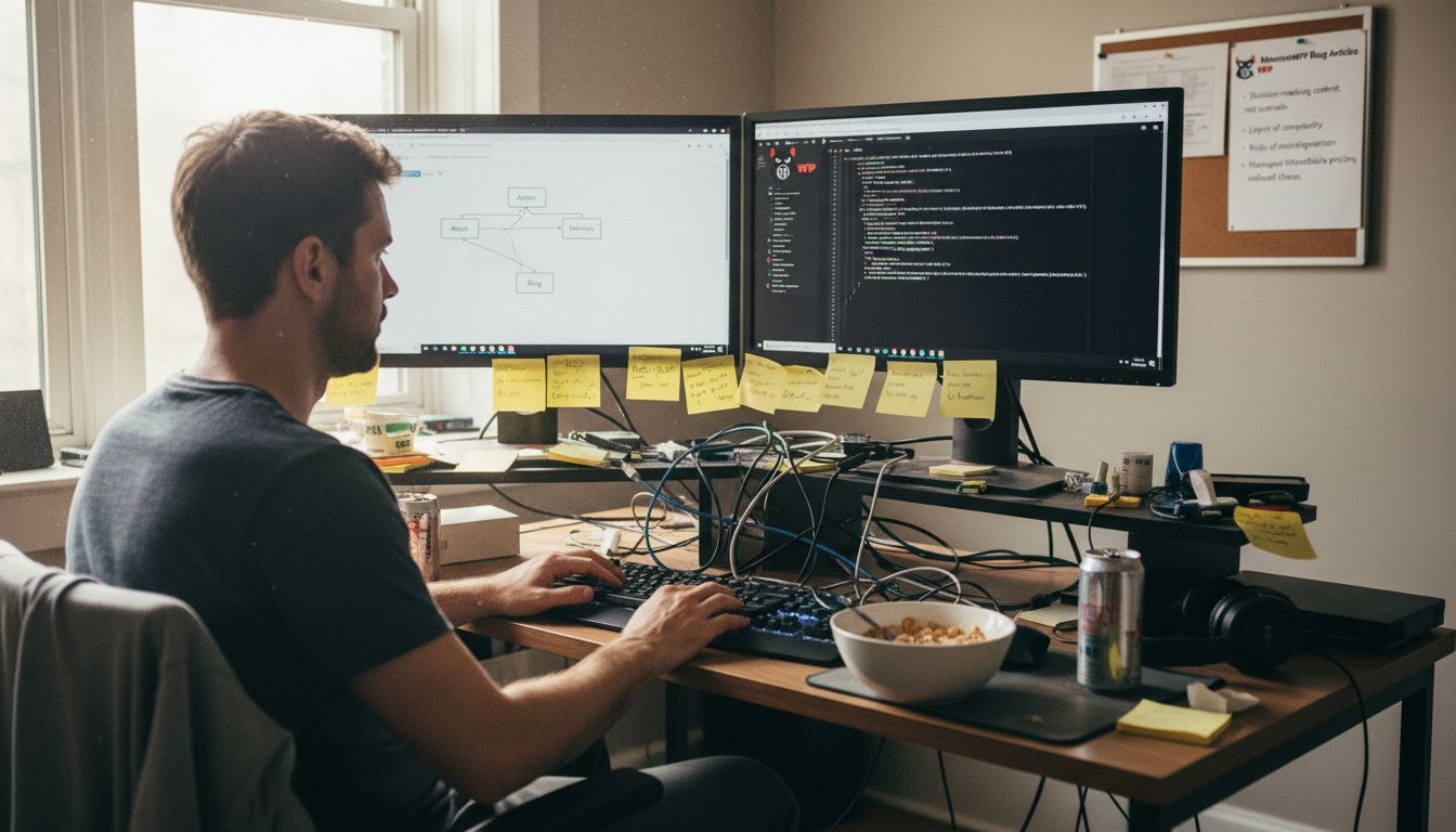 Developer coding site optimization for speed