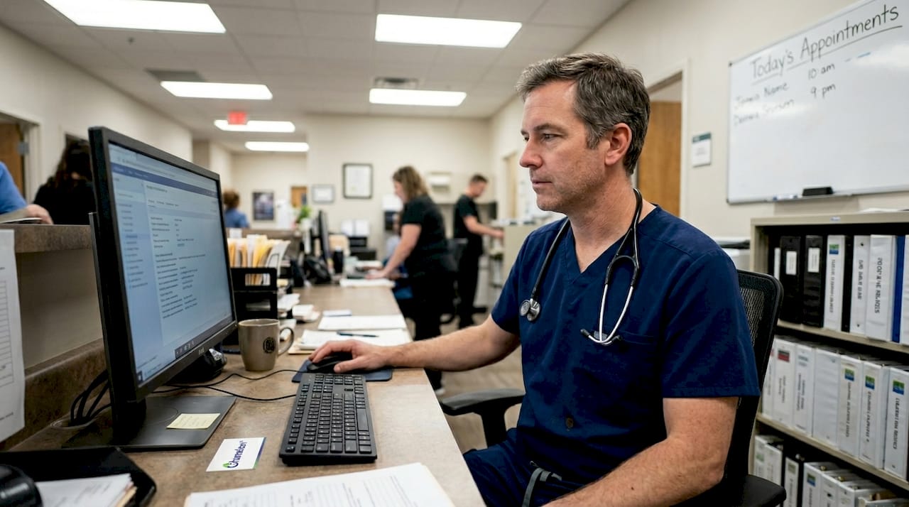 Nurse practitioner reviews telehealth technology tools