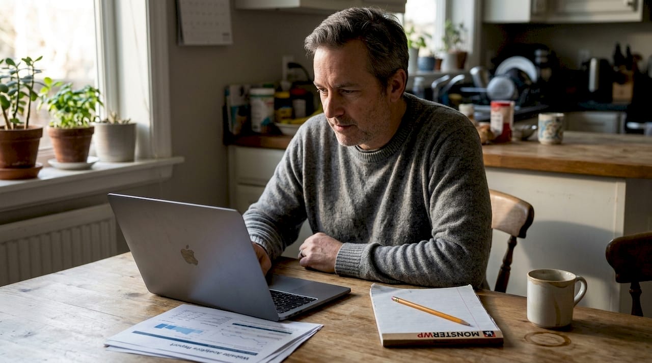 Man reviewing website for local SEO