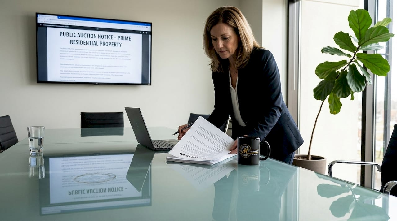 Reviewing auction process for legal clarity