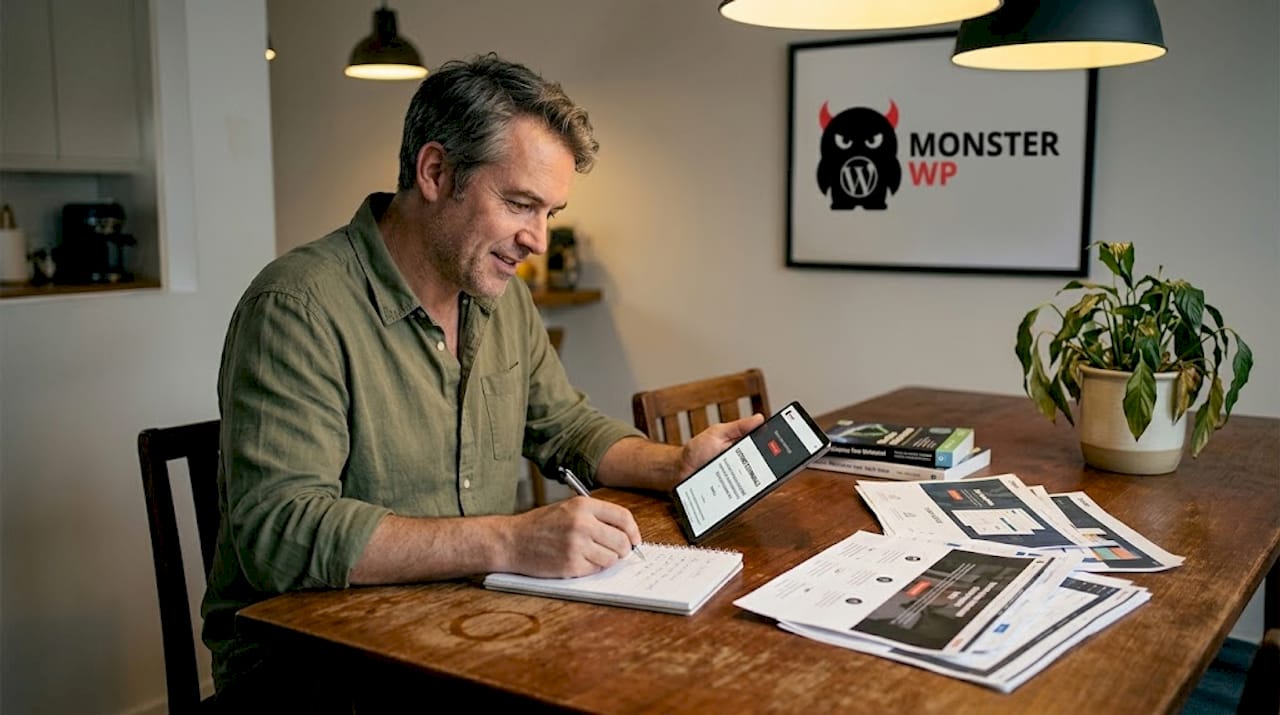 Manager reviews testimonials for service page