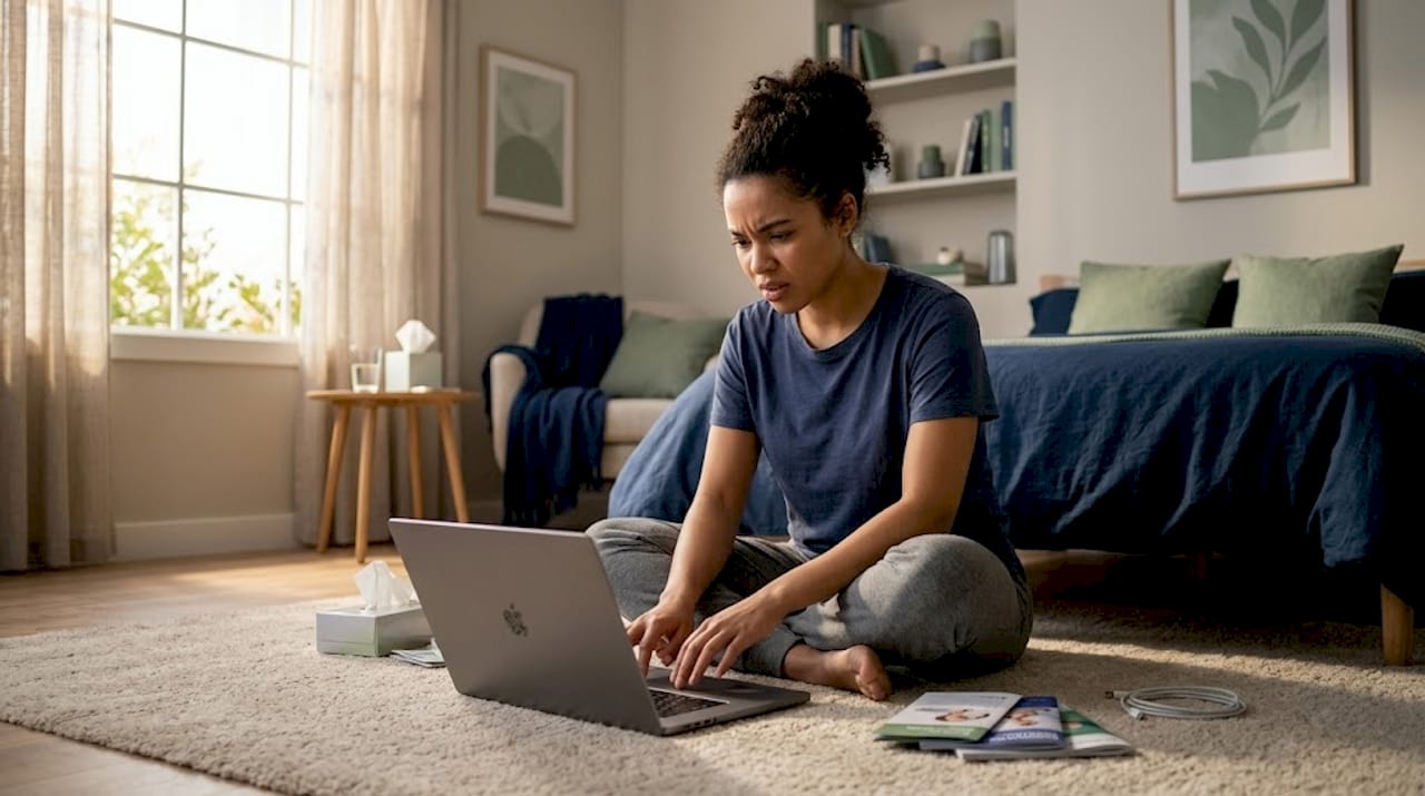 Patient facing online care technical difficulties