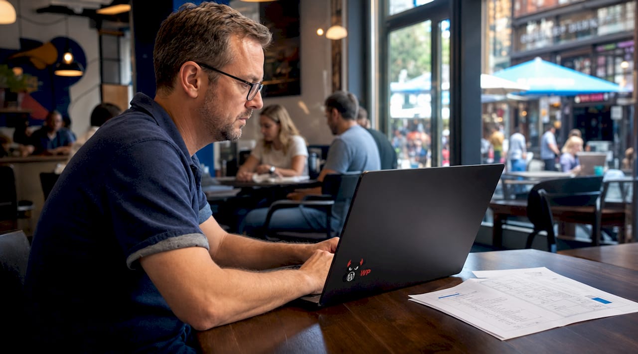 Developer reviewing crawlability and site structure