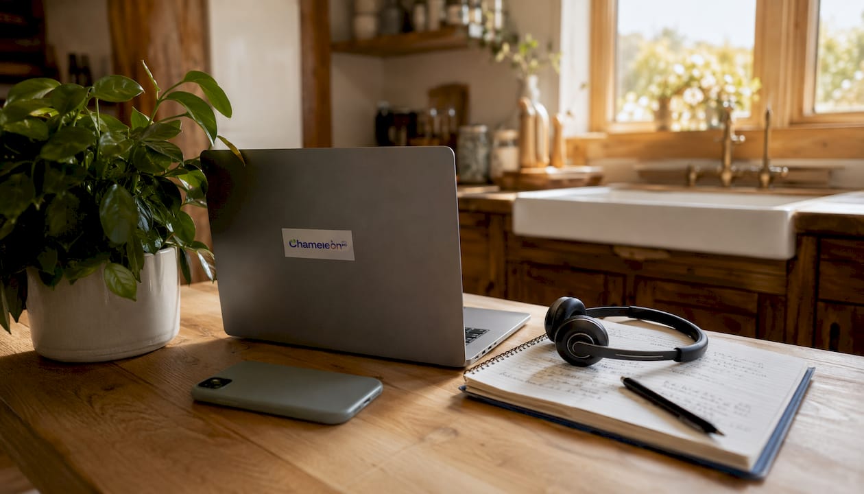 Home office telehealth communication devices setup