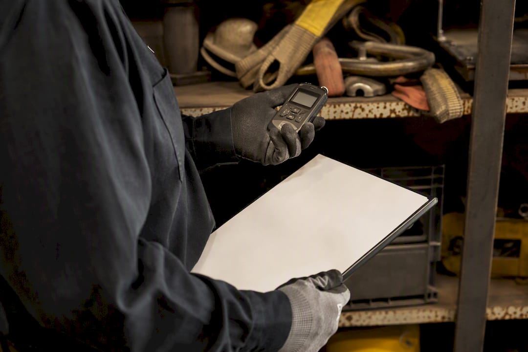 Hands timing and recording during inspection drill