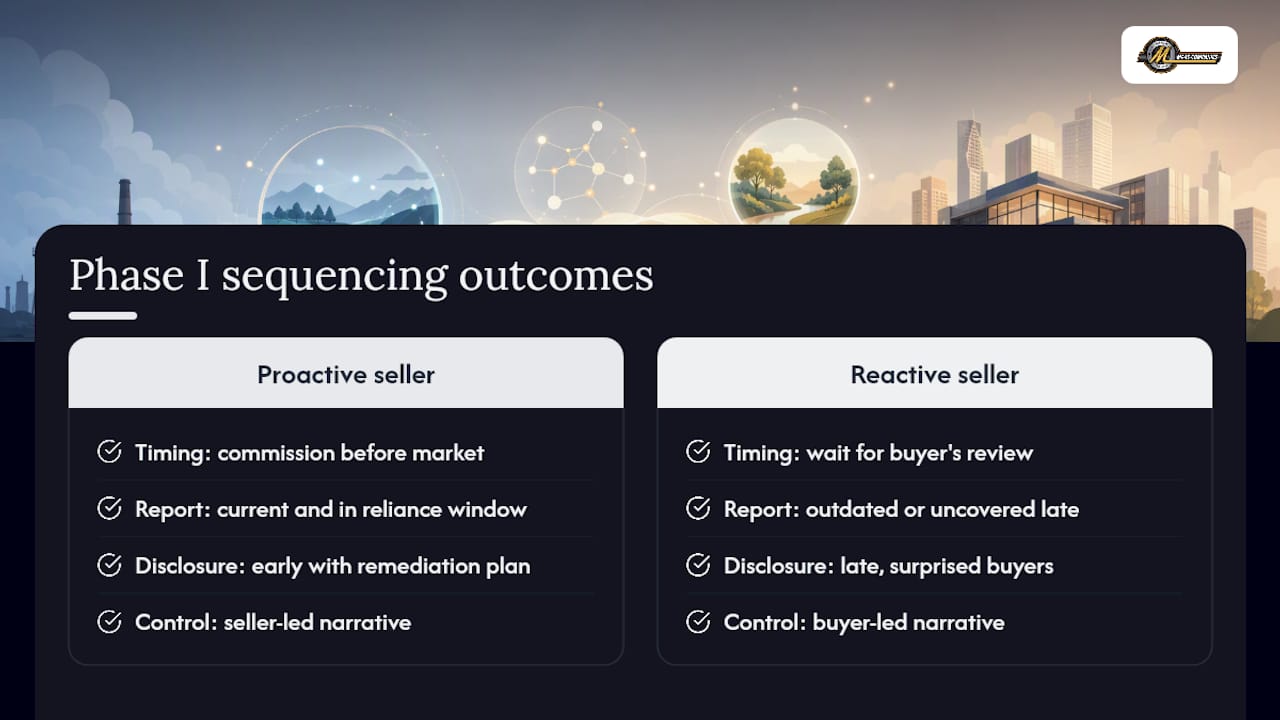Why Environmental Diligence Discipline Protects Recovery Value — overview diagram