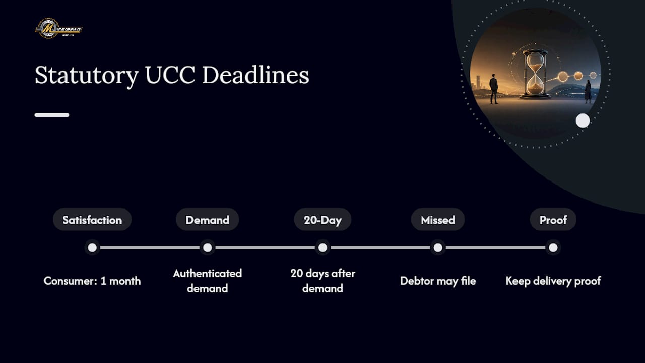 Timeline of UCC termination filing deadlines
