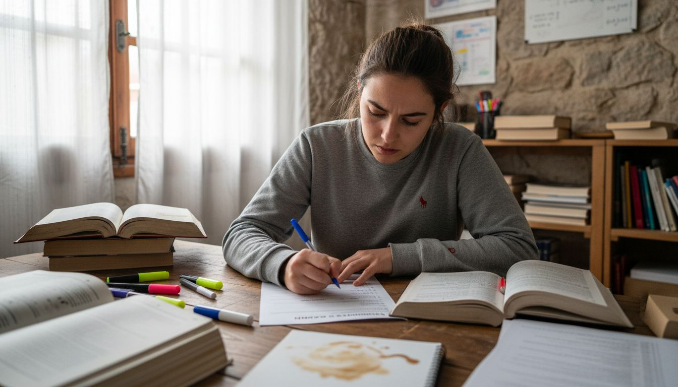 Un joven auxiliar de vuelo pone en práctica sus habilidades durante un simulacro de examen.