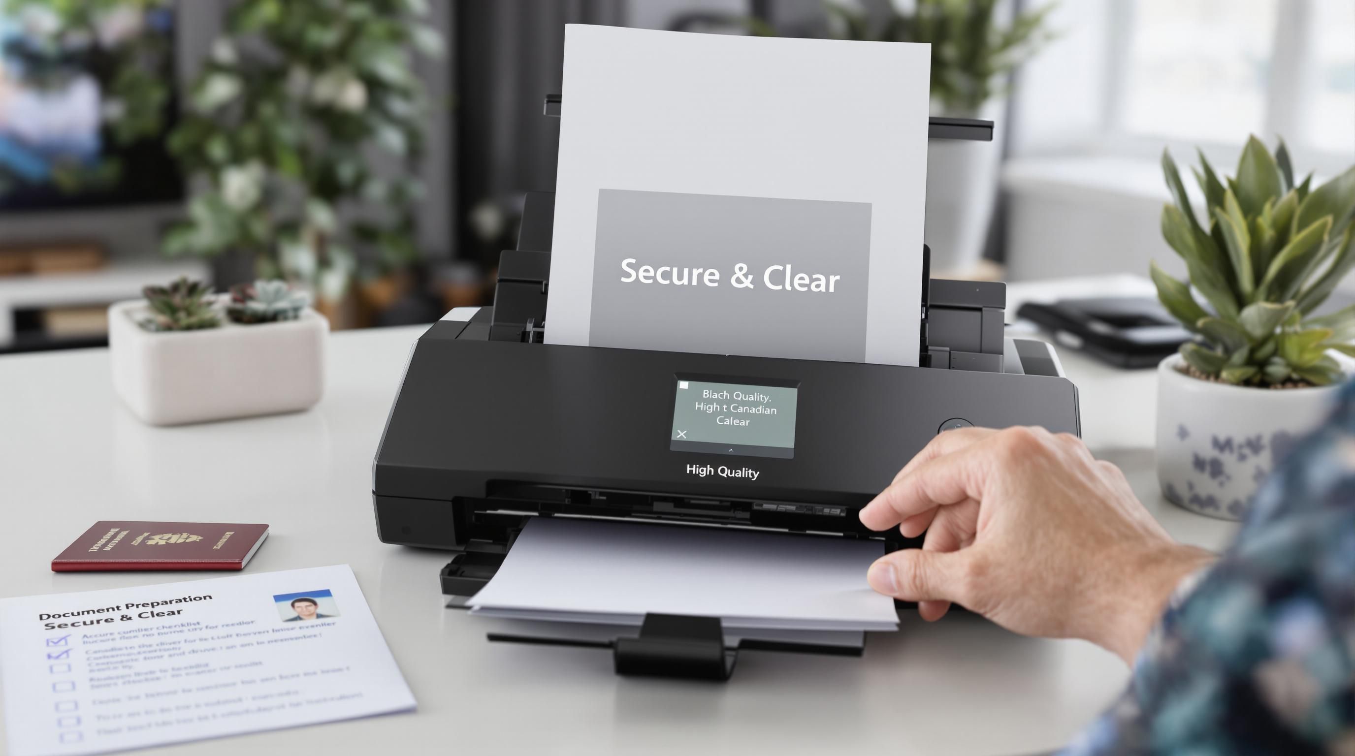 Scanning legal documents and ID for secure online notarization