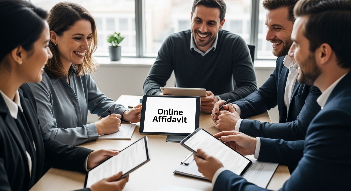 business online affidavit