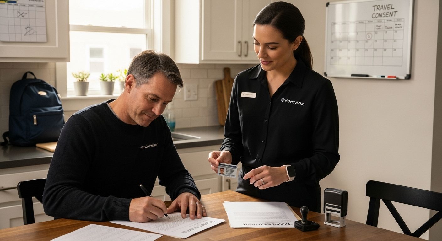 notary travel consent family