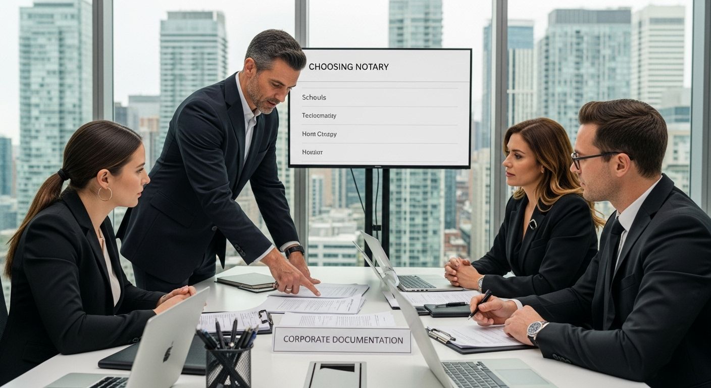 choosing notary public Ontario