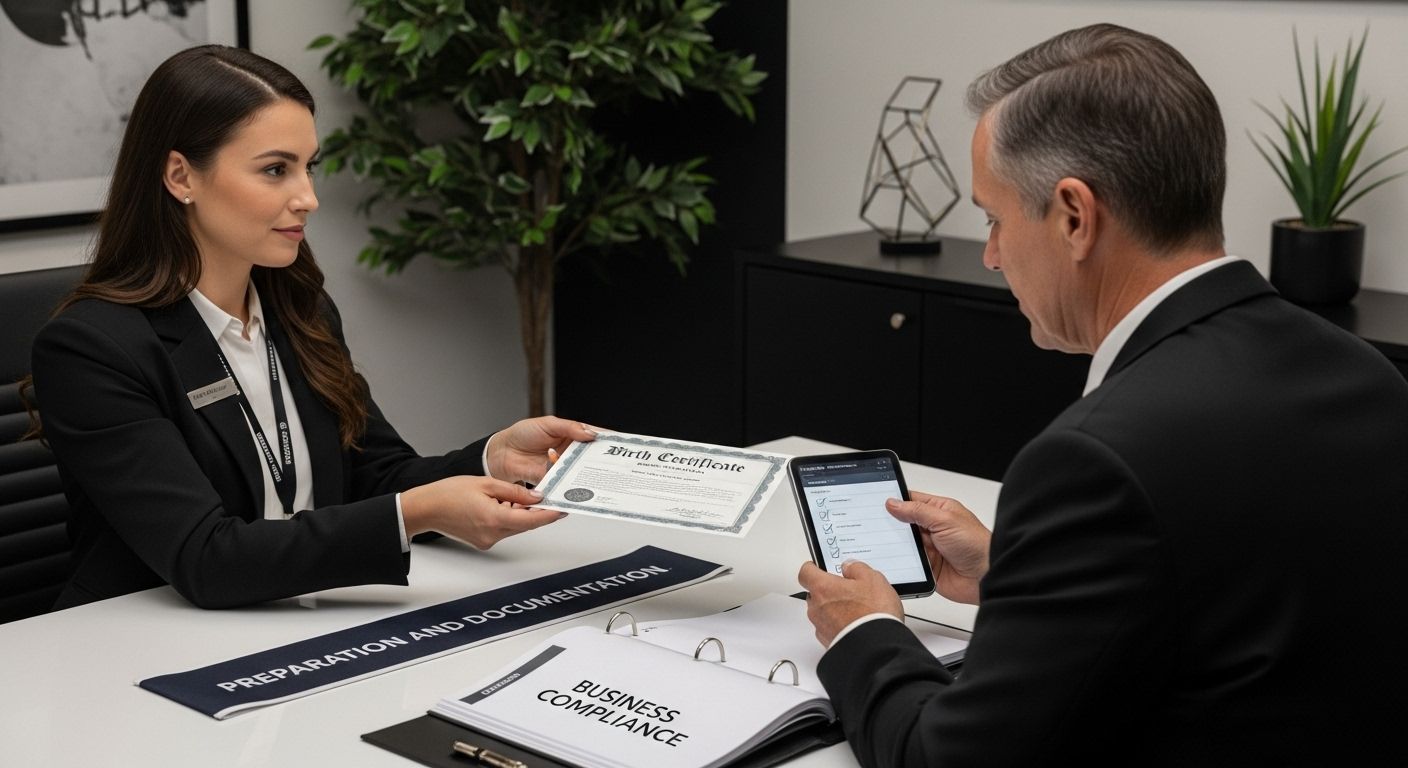 business birth certificate notarization