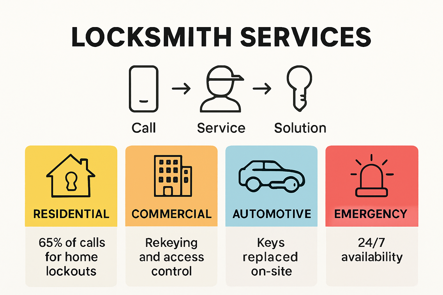 Overview of locksmith services in GTA