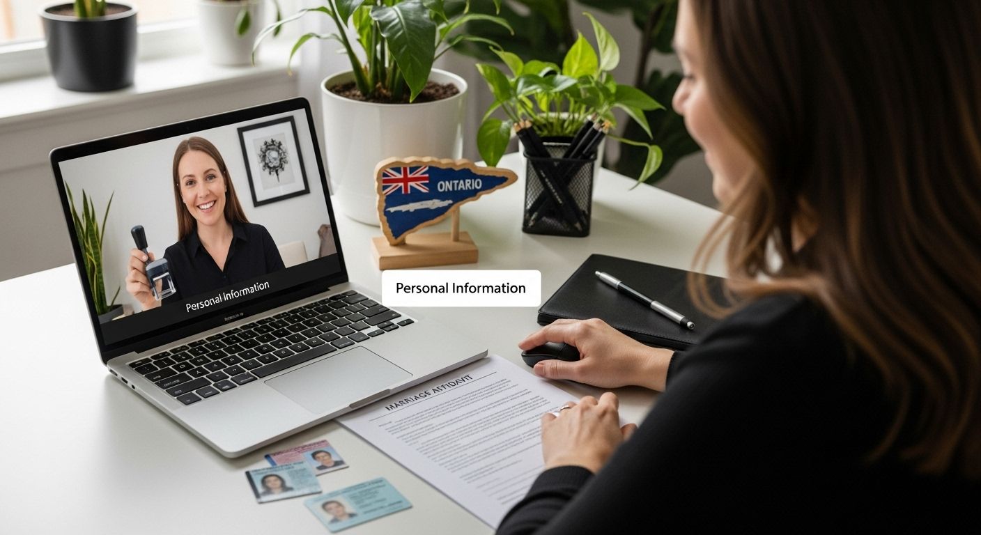 marriage affidavit Ontario