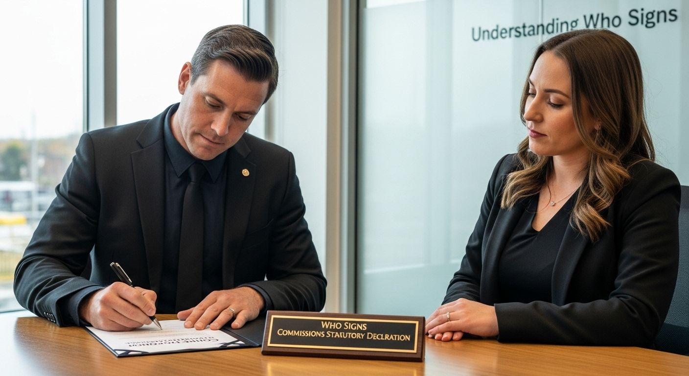 statutory declaration signing Ontario