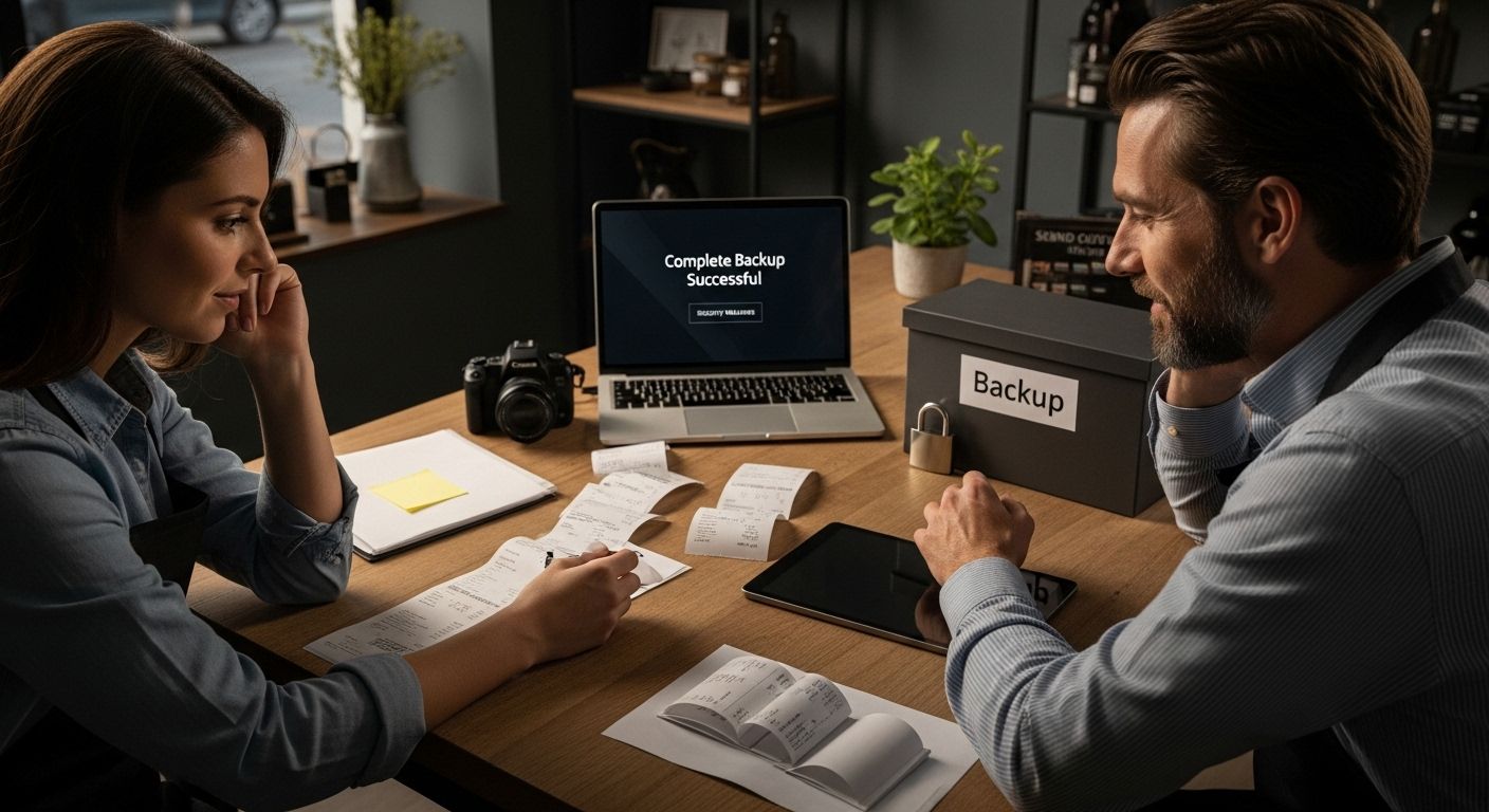 small business data backup