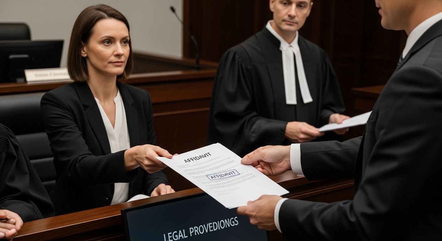 legal court affidavit witness statement