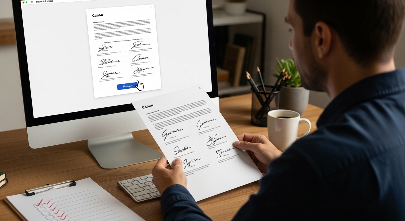finalize signed documents online