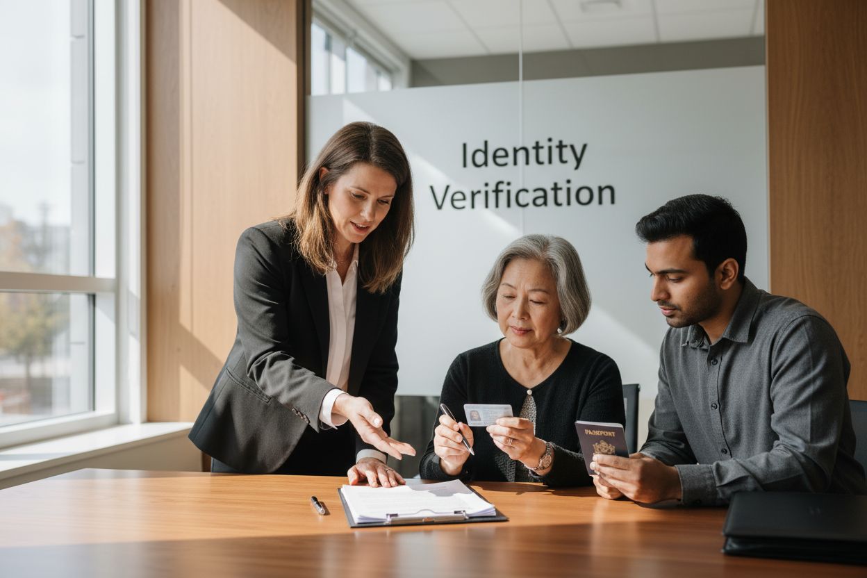notary client identity verification