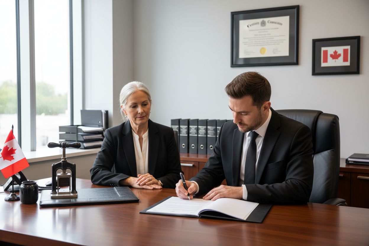 notary public Canada