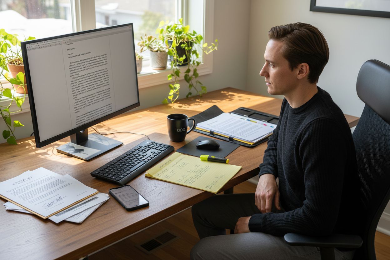 Ontario legal letter preparation