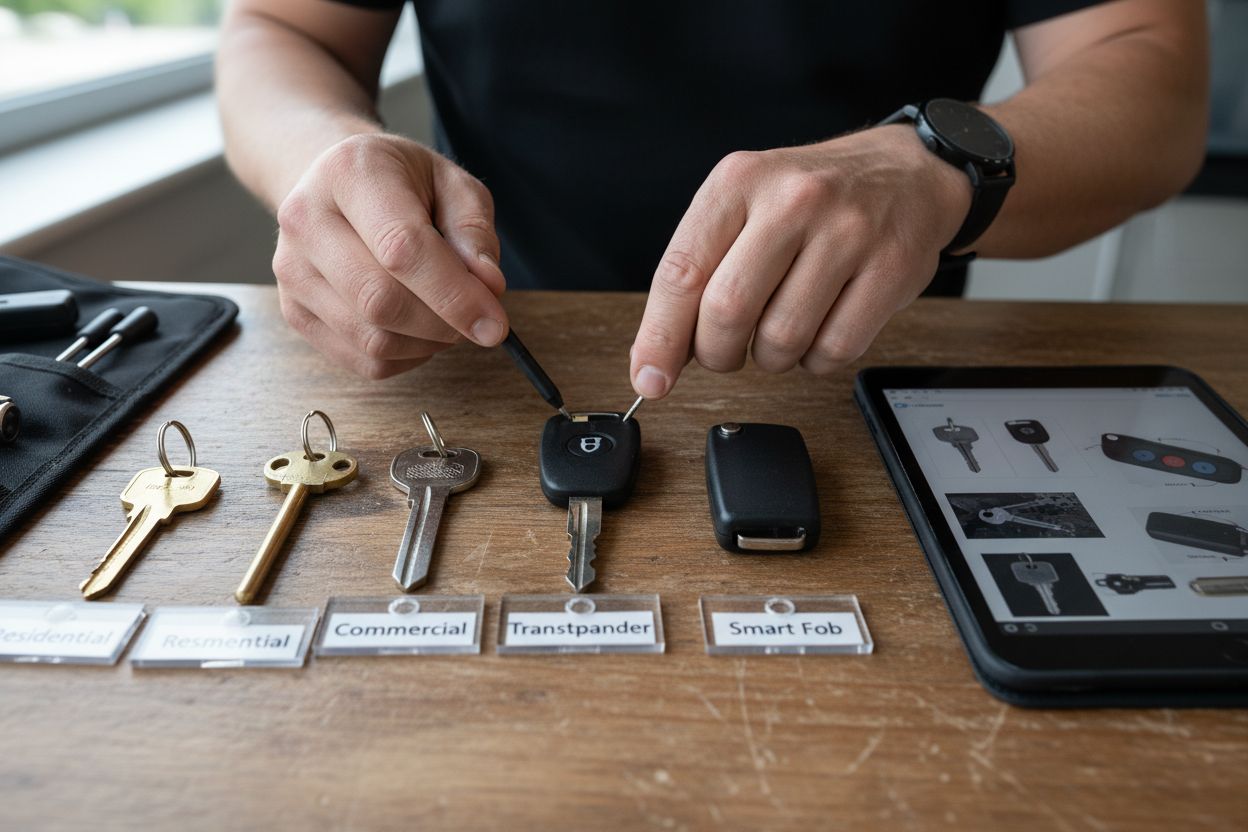 key type identification