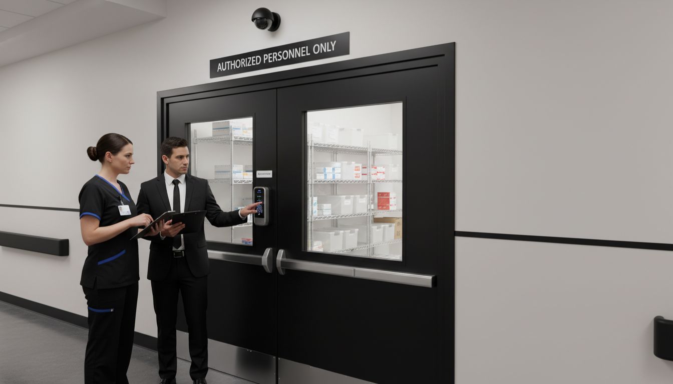 healthcare restricted zone