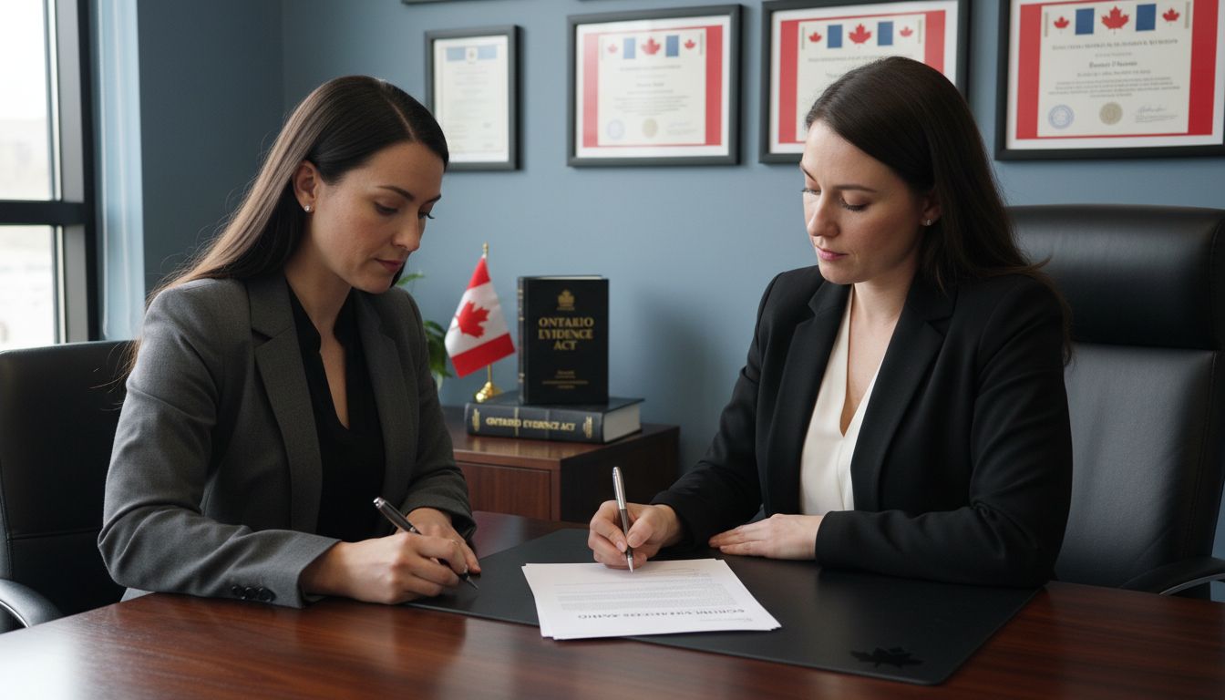 solemn declaration Ontario